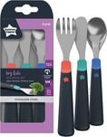 Tommee Tippee Kids Baby Stainless Steel First Cutlery Set 12m+