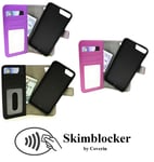 Skimblocker Magnet Fodral iPhone 7 Plus (Svart)