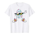 Dabbing Easter Egg Cartoon Dab Funny T-Shirt