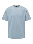 ONLY & SONS Men's Onsfred RLX Ss Tee Noos T-Shirt, Glacier Lake, L