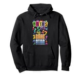 Maths Rockstar Cool Maths Day Numbers Day Mathematics Pullover Hoodie