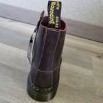 DR MARTENS Bottines cuir marron PABLO fermeture éclair réf 113439 Taille 34