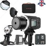 UK Godox AD600BM 600W HSS Flash+X2T-S For Sony+AD-H600B+CB-09+95cm Softbox Kit