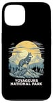 Coque pour iPhone 13 Voyageurs National Park Grey Wolf Wildlife