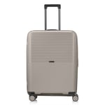 Pack Easy Jet 4 roulettes Trolley 64 cm avec soufflet d'extension taupe (TAS037136)