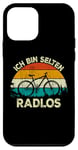 Coque pour iPhone 12 mini Ich Bin Selten Radlos Bicycle Cycling Retro Mountain Bike