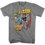 Bill And Teds Excellent Adventure Swoopy Japanese Text T-Shirt