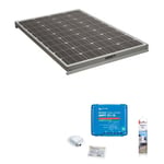 Antarion - Pack Panneau solaire 160W camping car + Kit de pose solaire avec régulateur de charge Victron mppt 220W 15A