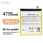 Batterie De Remplacement,Compatible Avec La Batterie De Tablette Amazon Kindle Fire Hd 8"" 7e Génération 26s1014-A