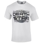 Star Wars Rogue One Men's Death Star Logo T-Shirt - White - S