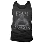 Hybris House Of The Dragon Tank Top (S,Black)