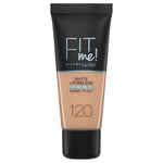 Maybelline Fit Me Matte + Poreless Foundation- 120 Classic Ivory