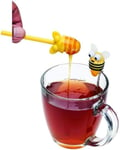 Joie Kitchen Gadgets 48218 Joie Bee Tea Infuser & Honey Dipper, Plastic, Yellow