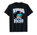 Virgo 1959 Sapphire Birthday - Afro Zodiac Queen T-Shirt