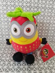 Peluche doudou fraise BOB Les Minions 20 cm Illumination Minions