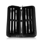 7 x Blackhead Remover Tool Kit Spot Acne Pimple Comedone Extractor Popper Tools