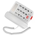 LD‑265CID Big Button Corded Phone One Touch Dial Hands Free Caller ID Telephone