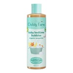 Childs Farm | Baby Bedtime Bubble Bath 500ml | Organic Tangerine | Gently Cleanses & Soothes | Suitable for Newborns with Dry, Sensitive & Eczema-prone Skin