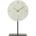 Light And Living - horloge - blanc - métal - 7109829 - Blanc