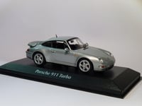 Porsche 911 Turbo (993) de 1995 au 1/43 de Minichamps / Maxichamps 940069205