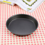 8 Inch Carbon Steel Non-stick Round Pizza Pan Microwave Oven