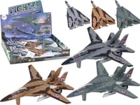 Leantoys Militärflygplan Drivet Moro Fighter Ljus Ljud Mix