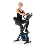 Capital Sports Azura Air Velo d'Appartement Pliable, 'Exercice Cardio-training pour la Maison, Cross Trainer, Home Trainer, Pedalier d'Appartement, Vélo d'Intérieur Magnétique, Support Tablette