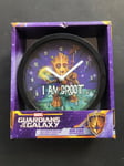 GUARDIANS OF THE GALAXY BABT GROOT (I AM GROOT) DESK CLOCK WITH ALARM BRAND NEW