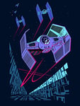 Komar Poster d'Art, 30cm x 40cm, Star Wars Classique Vector TIE-Fighter