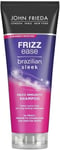 John Frieda Frizz Ease Brazilian Sleek Frizz Immunity Shampoo 250ml, Moisturisi