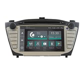 Radio de Voiture sur Mesure pour Hyundai IX35 Android GPS Bluetooth WiFi USB Full HD Touchscreen Display 7" Easyconnect
