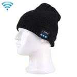 Bonnet Bluetooth Connecté iOS Android Ecouteur Sans Fil Unisexe Noir