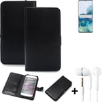 Protective cover for Samsung Galaxy S20+ Exynos Wallet Case + headphones protect