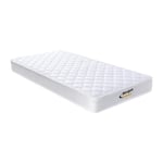 Vente-unique.com Matelas 90 x 190 cm ressorts et mémoire de forme ép.15cm - WOLKENLOS de MORGENGOLD