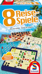 Schmidt Spiele Reise-Spiele - 49102 - Jeu de société - 8 Jeux de Voyage Magnétique