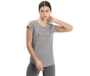 PUMA Performance Heather CAT TEE W