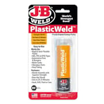 JB WELD 8237UK JB8237 Plastic Weld Fast-Setting Off White Multi Purpose Reinforced Epoxy Putty, 57 G