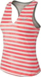 Nike Women's DRI-FIT Gym Striped Pure Tank Ladies Workout Size UK 10 SMALL