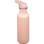 Klean Kanteen Classic Flip Seal Sport vattenflaska 800 ml, peach parfait