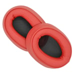 Replacement Ear Pads Compatible with Sony WH-H900N h.Ear On 2 and Sony h.Ear on MDR-100ABN Headphones (Red). Premium Protein Leather | Soft High-Density Foam | Great Comfort | Easy Installation