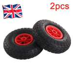 2X10" Pneumatic Sack Truck Trolley Wheel Barrow Foam Tyre  3/3.5-4.0 UK Modern