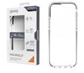 Genuine ZAGG Gear4 Piccadilly Case for iPhone 12 / iPhone 12 Pro Clear Black