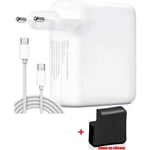 87W USB Type C Chargeur Adaptateur avec câble USB C y coque en silicone Pour Mac Book Air Pro Retina iPad Pro iPhone HUAWEI SAMSUNG