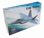 Hobbyboss Kit d'assemblage Raptor F-22A échelle 1:72