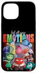 Coque pour iPhone 15 Disney Pixar Inside Out 2 Feel All Your Emotions Vintage