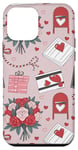 Coque pour iPhone 12 mini Coeurs d'amour mignons Saint Valentin Funny Valentine