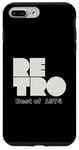 Coque pour iPhone 7 Plus/8 Plus Retro Best Of 1974