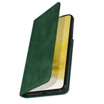 Case for Samsung Galaxy S22 Plus, Wallet Cover Video Stand Green