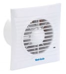 Vent Axia Silhouette 100H 4" Extractor Fans with Humidistat (Model 454057)  