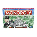 Monopoly, Jeu de Plateau Familial pour Enfants et Adultes, Jeu de Société Classique de Stratégie pour Les Garçons et Les Filles, 2 à 6 Joueurs, Idées Cadeaux de Noël, À Partir de 8 Ans